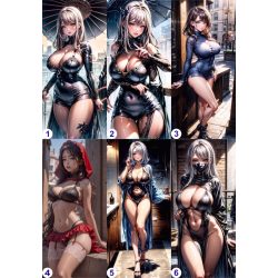 Cosplay Poster FanArt Anime Girls