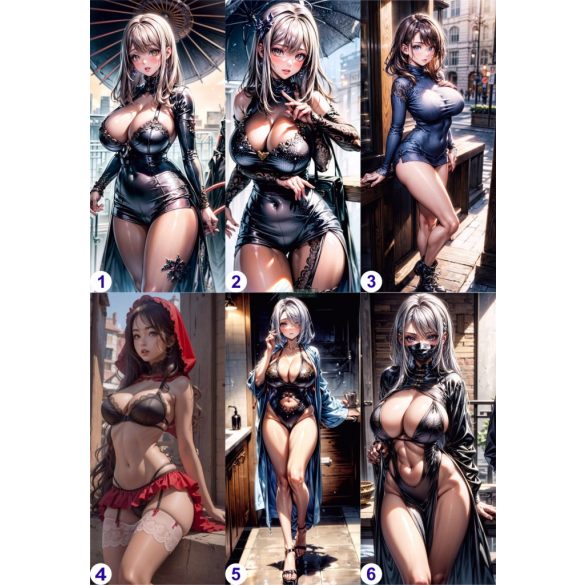 Cosplay Poster FanArt Anime Girls