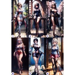 Cosplay Poster FanArt Anime Girls