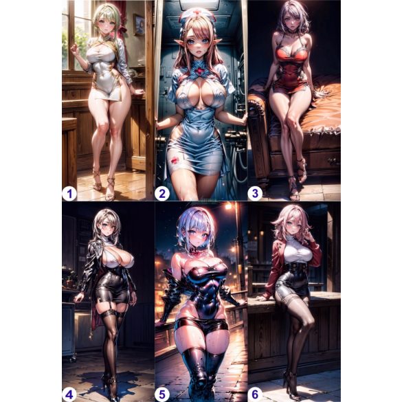 Cosplay Poster FanArt Anime Girls