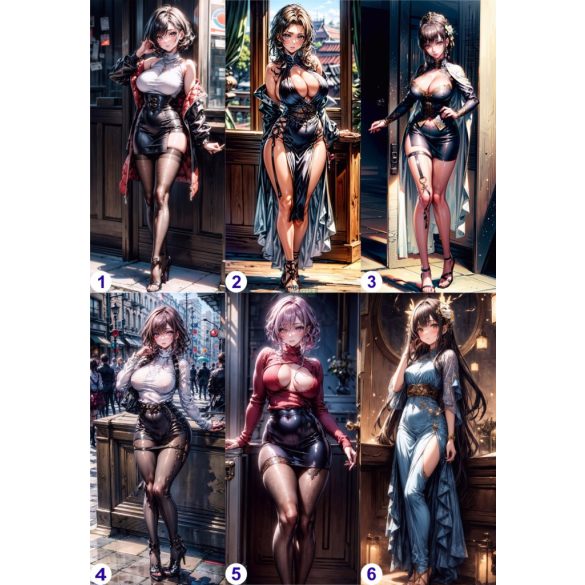 Cosplay Poster FanArt Anime Girls