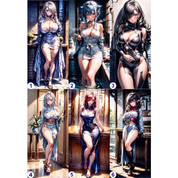 Cosplay Poster FanArt Anime Girls