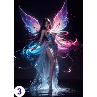 Cosplay Poster FanArt Anime Butterflies Girls