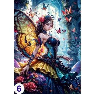 Cosplay Poster FanArt Anime Butterflies Girls