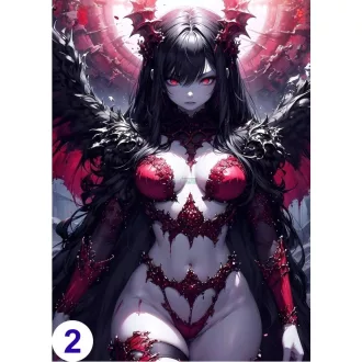 Cosplay Poster FanArt Anime Demon Girls