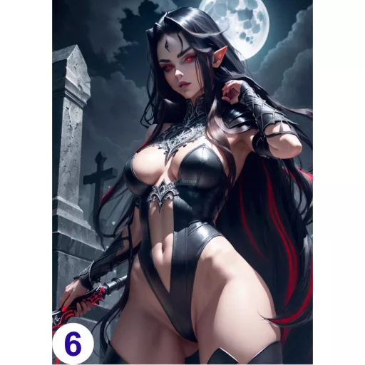Cosplay Poster FanArt Anime Demon Girls