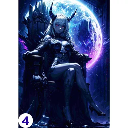Cosplay Poster FanArt Anime Demon Girls