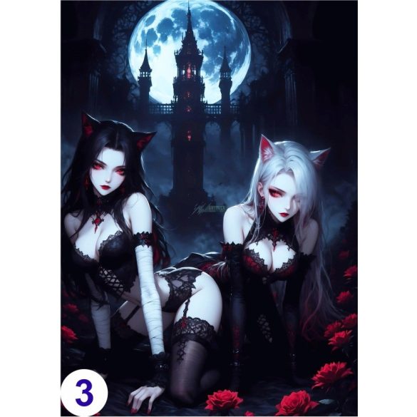 Cosplay Poster FanArt Anime Mama Kitty Girls