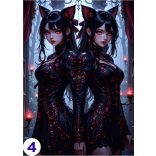 Cosplay Poster FanArt Anime Mama Kitty Girls