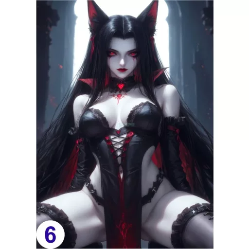 Cosplay Poster FanArt Anime Mama Kitty Girls