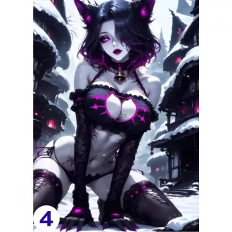 Cosplay Poster FanArt Anime Mama Kitty Girls