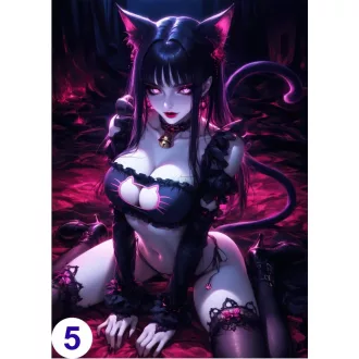 Cosplay Poster FanArt Anime Mama Kitty Girls