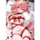 Cosplay FanArt Anime Genshin - Ajándék - Sexy Girls Poster