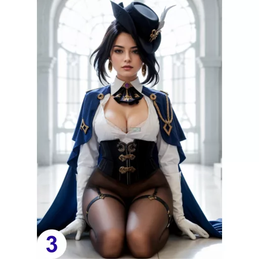 Cosplay FanArt Anime Sexy Girls - Candice Poster