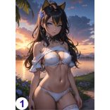 Cosplay FanArt Anime Sexy Girls - Dehya Poster