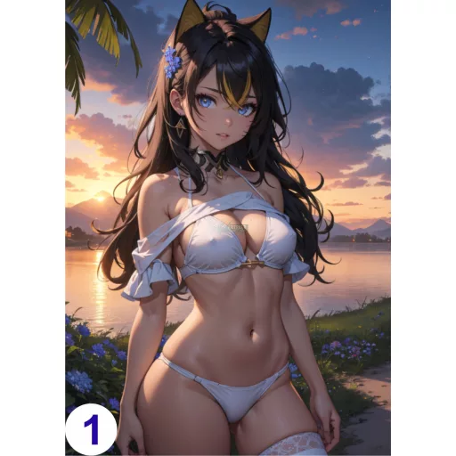 Cosplay FanArt Anime Sexy Girls - Dehya Poster