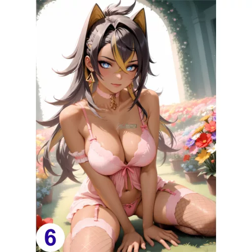 Cosplay FanArt Anime Sexy Girls - Dehya Poster