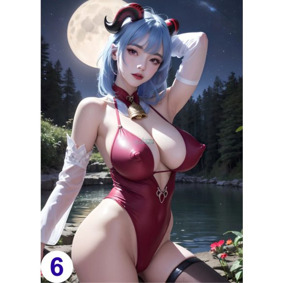 Cosplay FanArt Anime Sexy Girls - Ganyu Poster