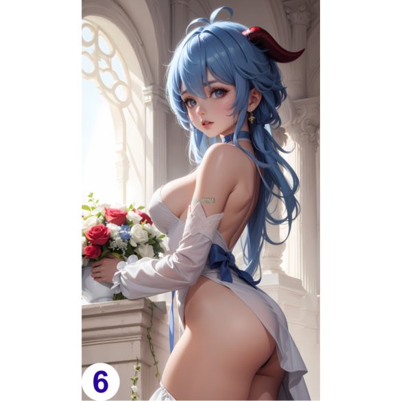 Cosplay FanArt Anime Sexy Girls - Ganyu Poster