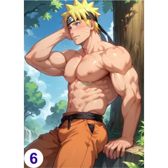 Cosplay FanArt Anime Boy Naruto Poster