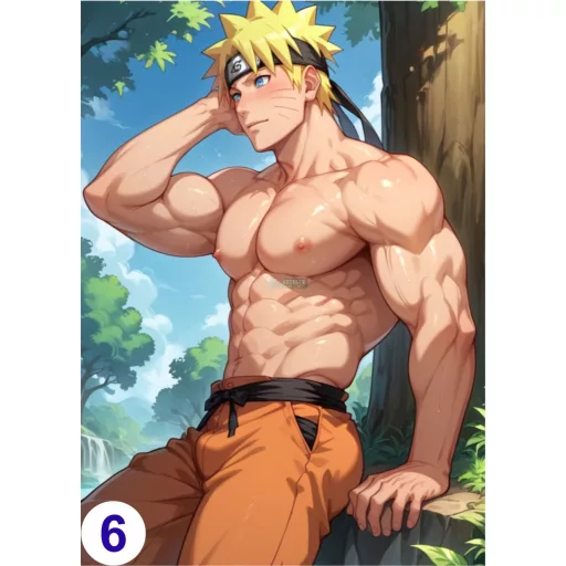 Cosplay FanArt Anime Boy Naruto Poster