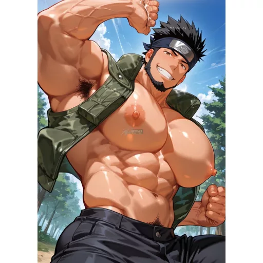 Cosplay FanArt Anime Boy Naruto Poster