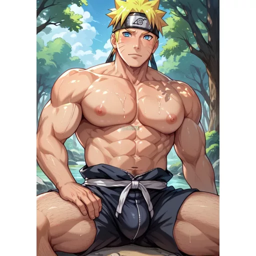 Cosplay FanArt Anime Boy Naruto Poster