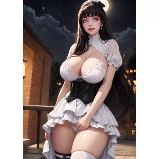 Cosplay FanArt Anime Naruto Hinata Poster
