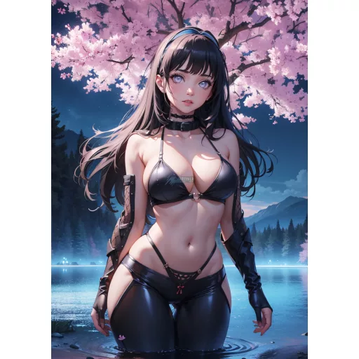 Cosplay FanArt Anime Naruto Hinata Poster