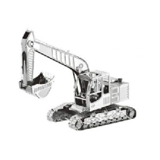 3D Metal Puzzle Munkagép - Lánctalpas markológép