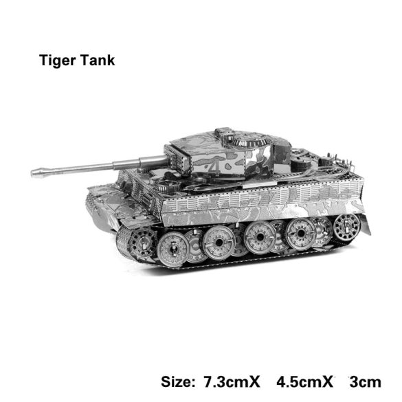 3D Metal Puzzle WoT Metal Puzzle Tiger Tank