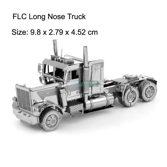 3D Metal Puzzle Munkagép - kamion
