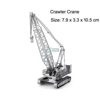 3D Metal Puzzle Creative Stainless lánctalpas daru Model