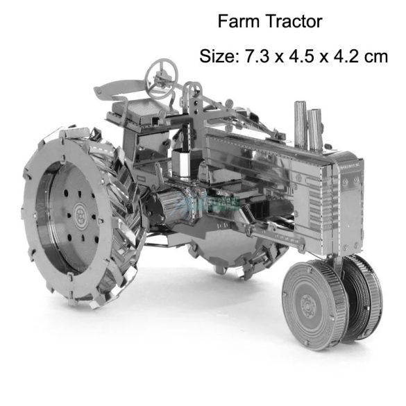 3D Metal Puzzle Creative Stainless Farm Traktor Model