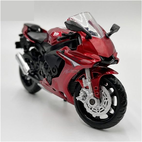 Yamaha YZF-R1 Motormodell 1:18 piros