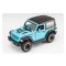 Jeep Wrangler Rubicon model autó, terepjáró kék