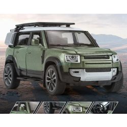 Land Rover - Defender 1:32 model autó, terepjáró zöld