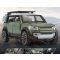 Land Rover - Defender 1:32 model autó, terepjáró zöld