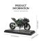 Cool Chic Auto Kawasaki Ninja  motormodell 1:12 fekete