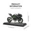 Cool Chic Auto Kawasaki Ninja  motormodell 1:12 fekete