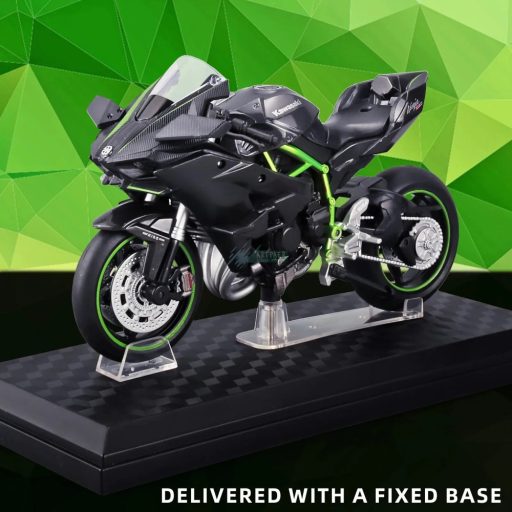Cool Chic Auto Kawasaki Ninja  motormodell 1:12 fekete