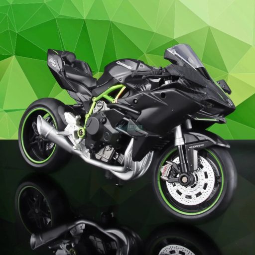 Cool Chic Auto Kawasaki Ninja  motormodell 1:12 fekete