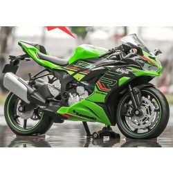Cool Chic Auto Kawasaki Ninja  motormodell 1:12 zöld