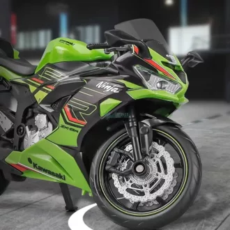 Cool Chic Auto Kawasaki Ninja  motormodell 1:12 zöld