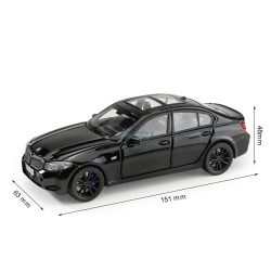 Autómodell BMW 320i 1:32 fekete
