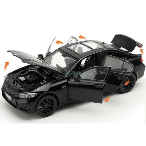 Autómodell BMW 320i 1:32 fekete