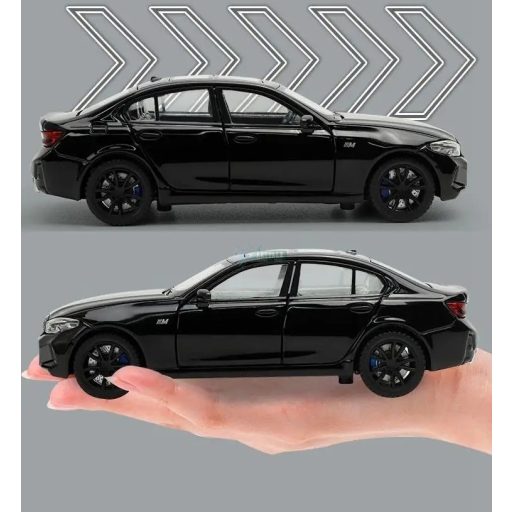 Autómodell BMW 320i 1:32 fekete