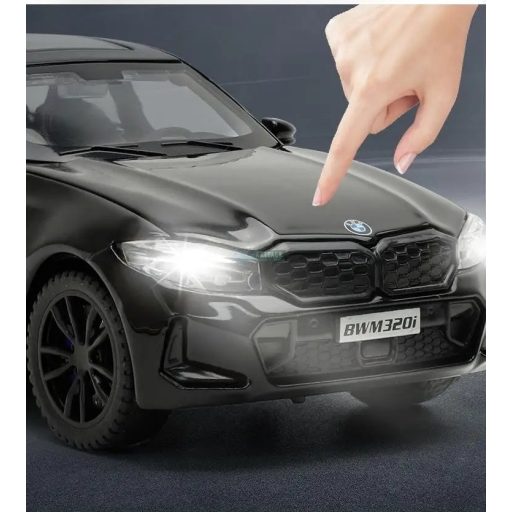 Autómodell BMW 320i 1:32 fekete