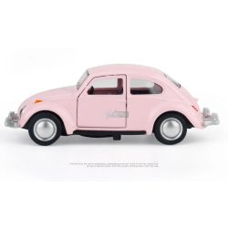 Retro autómodell 1:36 Volkswagen Beetle rózsaszín