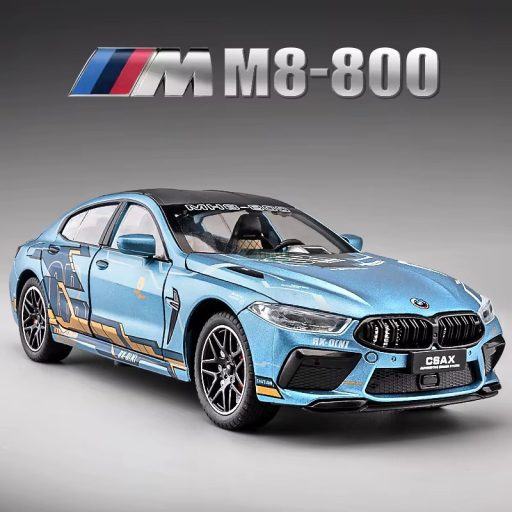 Fém autómodell 1:24 BMW M8 rajongóknak, gyüjtőknek
